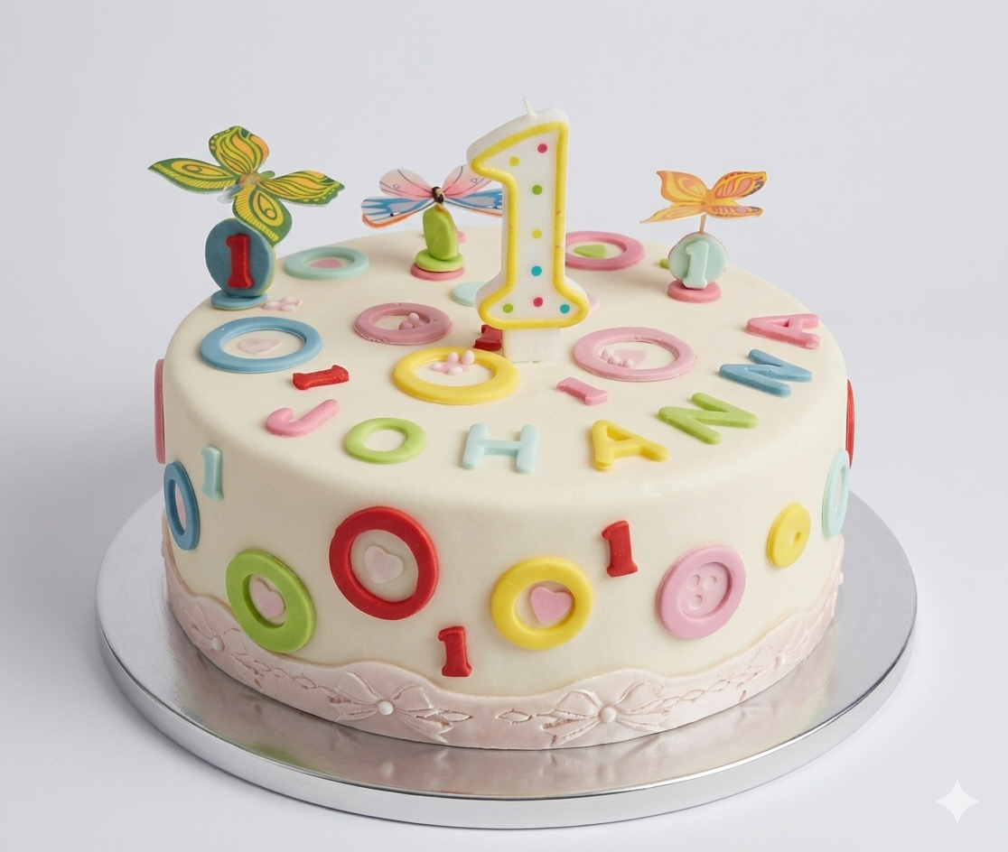 Erster Geburtstag „Zahlenspaß"