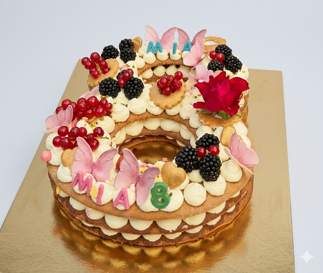 Number-Cake „Wunschname"